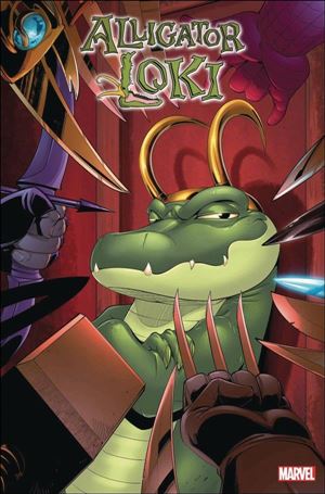 Alligator Loki issue 1-D Bob Quinn Signed Cover