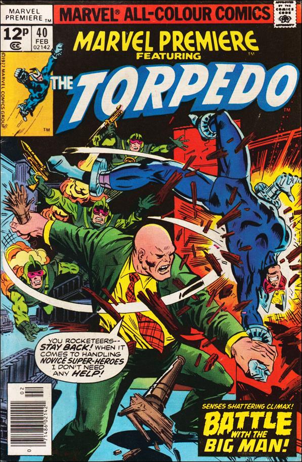 Marvel Premiere issue 40-B UK Price Cover