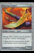 Magic the Gathering: 9th Edition (Base Set) card 292 Dancing Scimitar