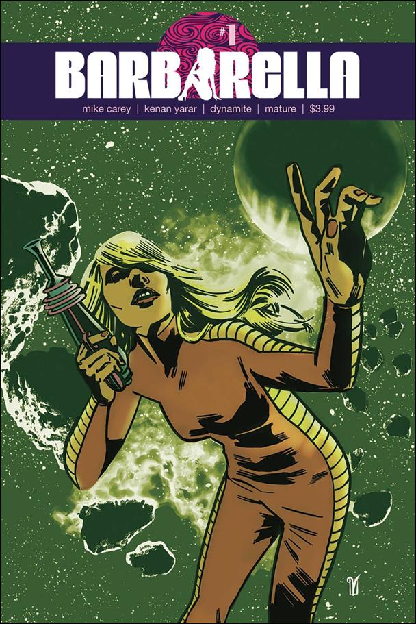Barbarella (2017) issue 1-G Valentine DeLandro Cover