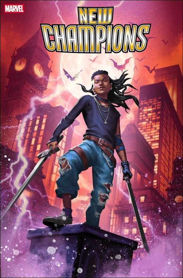 New Champions issue 7-B Mateus Manhanini Cover