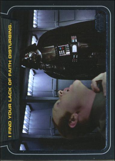 Star Wars Galactic Files (Classic Lines Subset) card CL-2 I Find Your Lack of Faith Disturbing