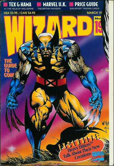 Wizard: The Guide to Comics issue 19-B Unbagged