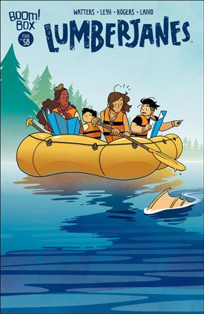 Lumberjanes issue 58 Kat Leyh Cover