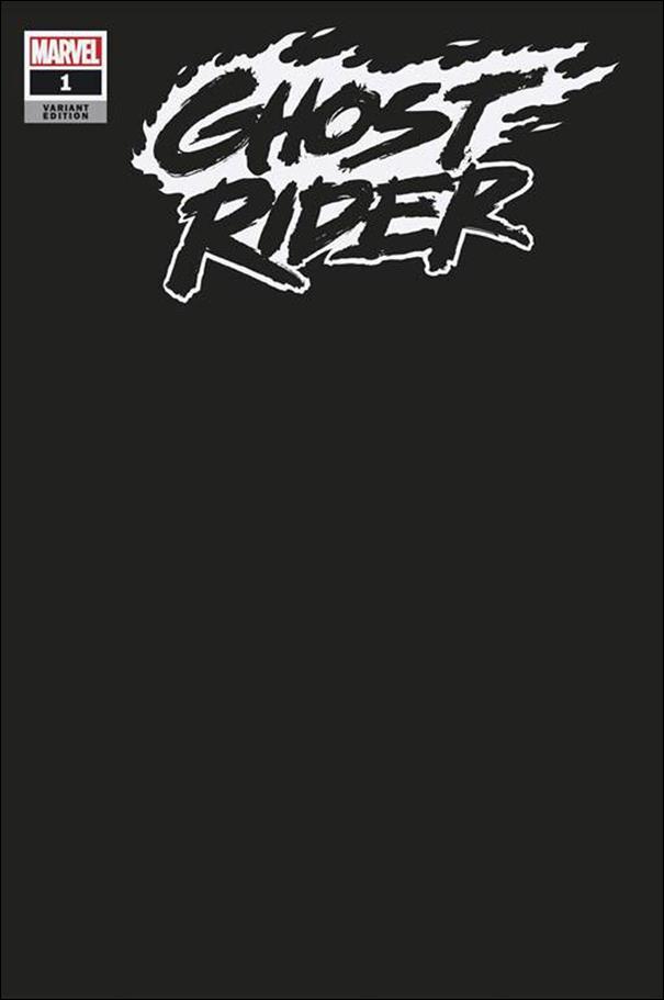 Ghost Rider (2019) issue 1-D Black Blank Cover