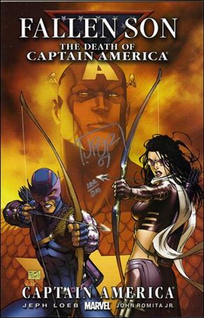 Fallen Son: The Death of Captain America issue 3-D DF M. Turner Cvr (Signed by John Romita Jr.) 1/210