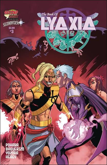 Book of Lyaxia issue 3 Andi Baquerizo Cover