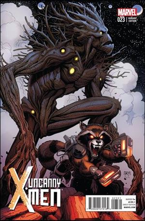 Uncanny X-Men (2013) issue 23-B Arthur Adams 1:15 Guardians of the Galaxy Cover
