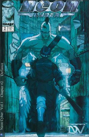 Neon Cyber issue 2 Faceoff Cover