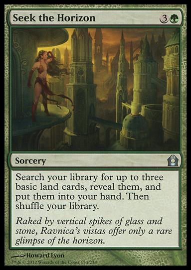 Magic the Gathering: Return to Ravnica (Base Set) card 134 Seek the Horizon