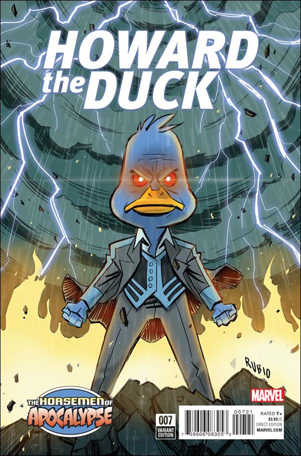 Howard the Duck (2016) issue 7-B Bobby Rubio Horsemen of Apocalypse Cover