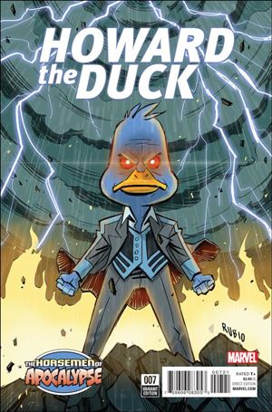 Howard the Duck (2016) issue 7-B Bobby Rubio Horsemen of Apocalypse Cover