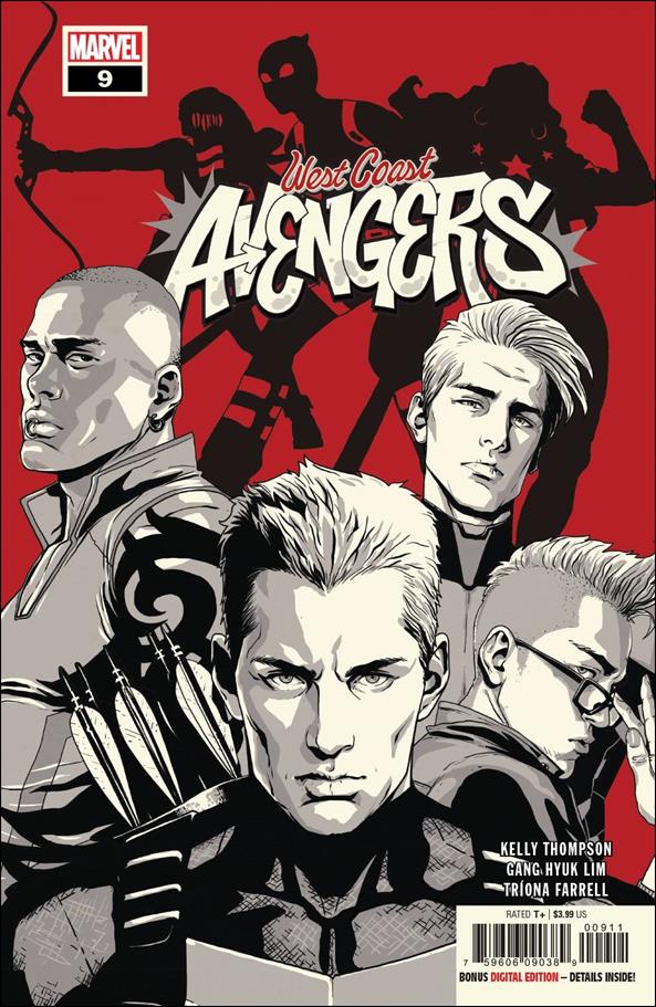 West Coast Avengers (2018) issue 9 Gang Hyuk Lim Cover