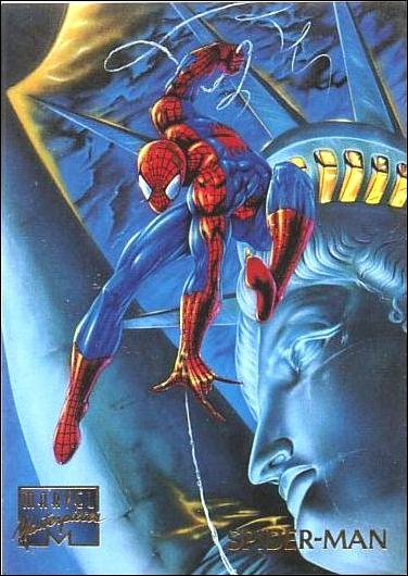 1995 Marvel Masterpieces (Base Set) card 93 Spider-Man