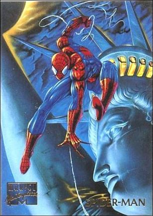 1995 Marvel Masterpieces (Base Set) card 93 Spider-Man