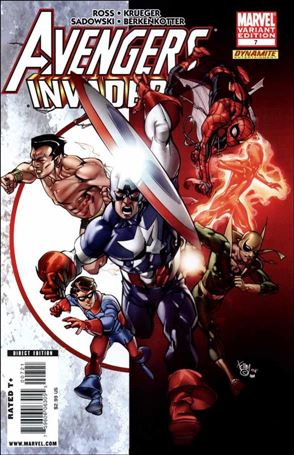 Avengers/Invaders issue 7-B Pasqual Ferry 1:25 Cover