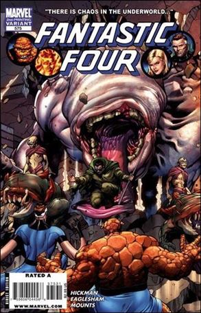 Fantastic Four (1961) issue 575-C Dale Eaglesham Cover (2nd Printing)