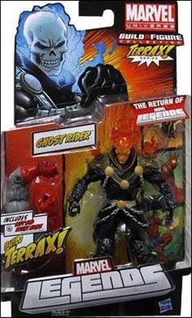 Marvel Legends (Terrax Series) figure 2-B Ghost Rider (Orange Flames)