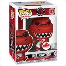 Pop! NBA Mascots figure 7 The Raptor