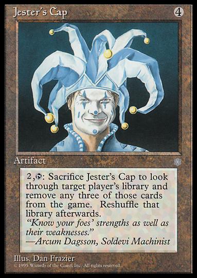 Magic the Gathering: Ice Age (Base Set) card 324 Jester's Cap
