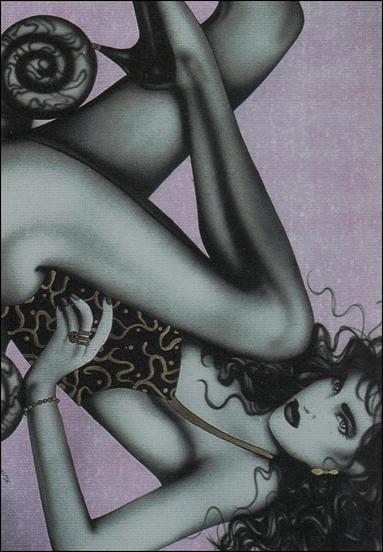 Jennifer Janesko Premier Pinups (Base Set) card 15 Mischief