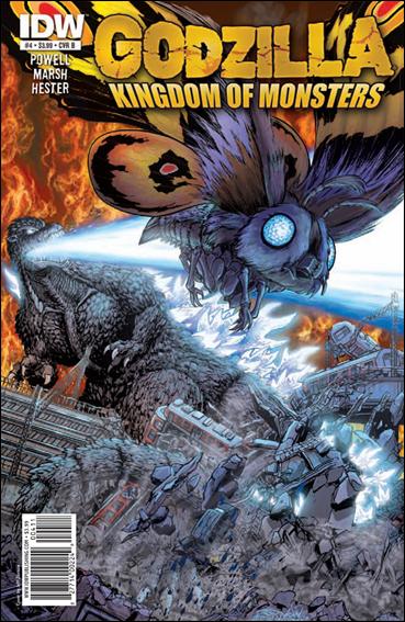 Godzilla: Kingdom of Monsters issue 4-B Jeff Zornow Cover