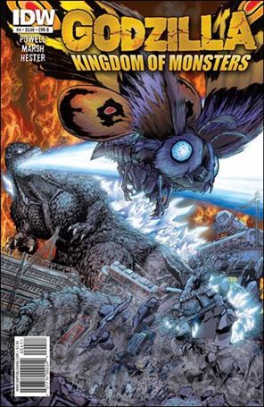 Godzilla: Kingdom of Monsters issue 4-B Jeff Zornow Cover