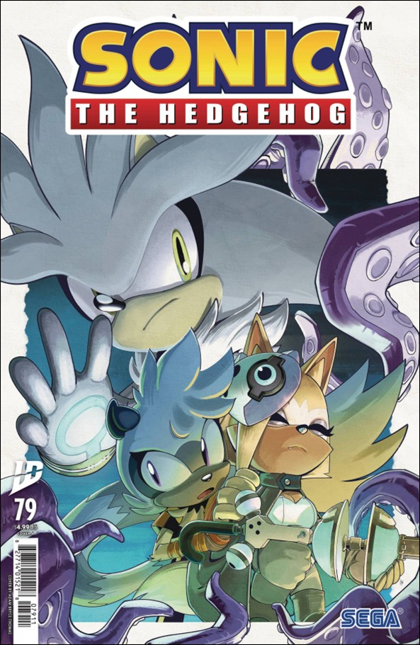 Sonic the Hedgehog (2018) issue 79 Adam Bryce Thomas Cover