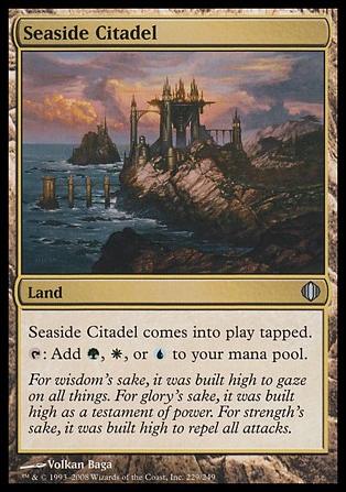 Magic the Gathering: Shards of Alara (Base Set) card 229 Seaside Citadel
