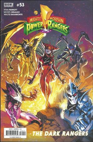 Mighty Morphin Power Rangers issue 53 Jamal Campbell Cover