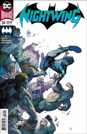 Nightwing (2016) issue 34-B Yasmine Putri Cover