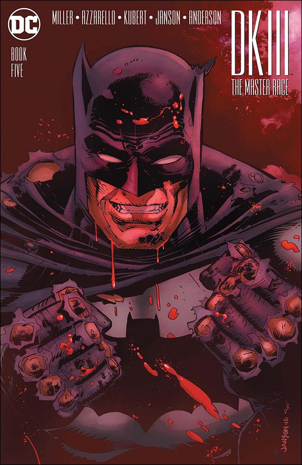 Dark Knight III: The Master Race issue 5-C Klaus Janson 1:25 Cover