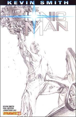 Bionic Man issue 1-I Alex Ross Sketch Cover