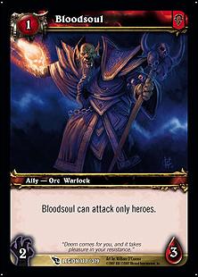 World of Warcraft: March of the Legion (Base Set) card 177 Bloodsoul