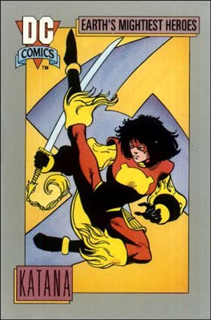 DC Cosmic Cards (Base Set) card 61 Katana