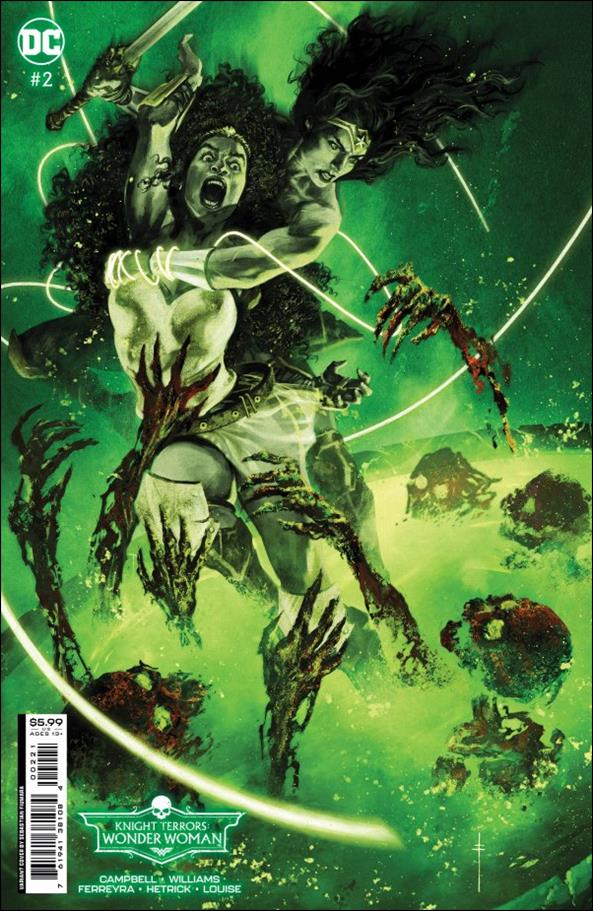 Knight Terrors: Wonder Woman issue 2-B Sebastian Fiumara Cardstock Cover