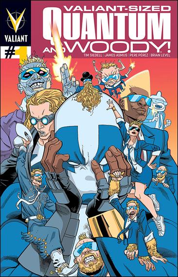 Quantum and Woody Valiant Sized issue 1-C Mike Hawthorne 1:20 Cover