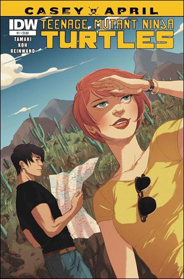 Teenage Mutant Ninja Turtles: Casey and April issue 1 Irene Koh Cover