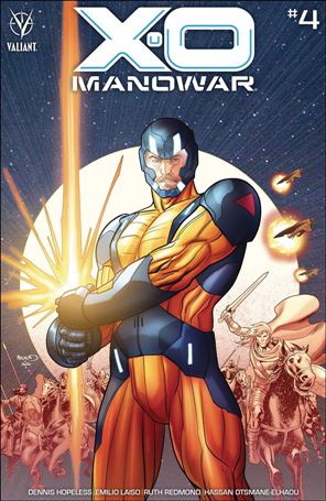 X-O Manowar (2020) issue 4-B Paul Renaud Cover