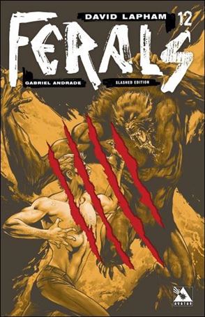 Ferals issue 12-D Slashed Cover 1:3