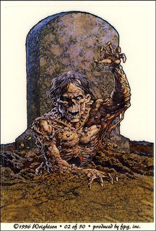 Bernie Wrightson Stickers (Base Set) card 2