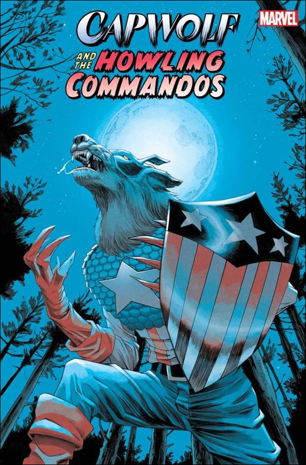 Capwolf & the Howling Commandos issue 1-C Declan Shalvey Cover