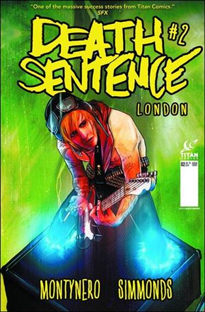 Death Sentence London issue 2-B Martin Simmonds Cover