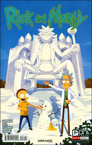 Rick and Morty (2015) issue 8-B George Bletsis Cover