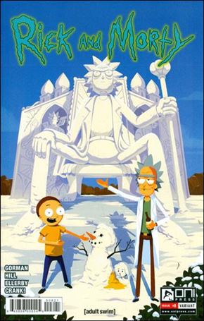 Rick and Morty (2015) issue 8-B George Bletsis Cover