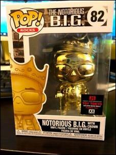 Pop! Rocks figure 82-C Notorious B.I.G. with crown  (Good Toy Tokyo)