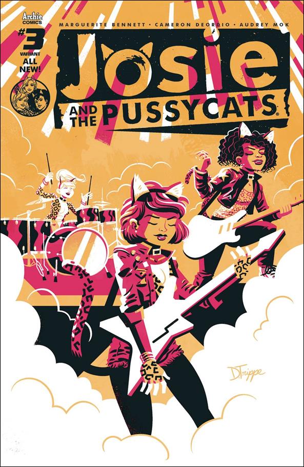 Josie and the Pussycats  issue 3-C Dean Trippe Cover