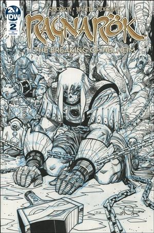 Ragnarok: The Breaking of Helheim issue 2-B 1:10 Black & White Cover