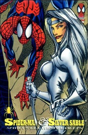 Amazing Spider-Man (Base Set) card 92 Spider-Man & Silver Sable