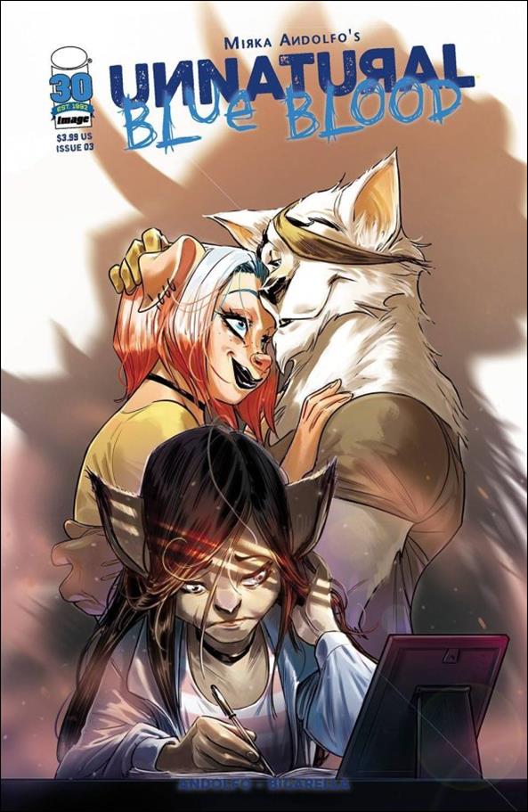 Unnatural: Blue Blood issue 3-B Ivan Bigarella Cover
